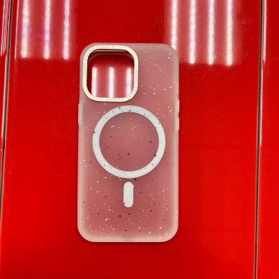 Чехол накладка GROSH MagSafe iPhone 13 Pro Белая