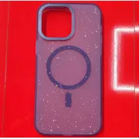 Чехол накладка GROSH MagSafe iPhone 14 Pro Max Фиолетовая