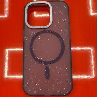 Чехол накладка GROSH MagSafe iPhone 14 Pro Фиолетовая