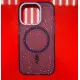 Чехол накладка GROSH MagSafe iPhone 15 Pro Фиолетовая