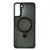 Чехол накладка Matte Ring MagSafe Samsung S711 (S23 FE) Черная