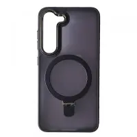 Чехол накладка Matte Ring MagSafe Samsung S911 (S23) Сиреневая