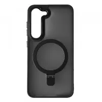 Чехол накладка Matte Ring MagSafe Samsung S23 (S911) Черная