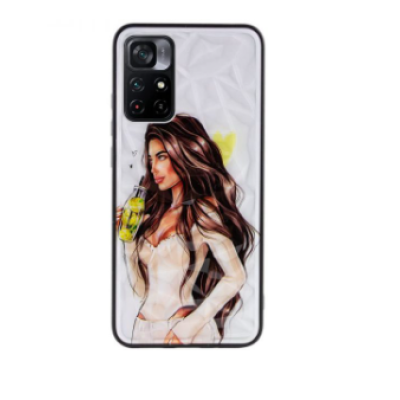 Чехол накладка Prisma Ladies Xiaomi Poco M4 Pro 5G Желтая