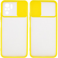 Чехол накладка Camshield Xiaomi Poco M4 Pro 5G Желтая