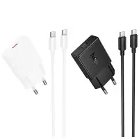 МЗП Hoco N72 1USB-C 20W Type-C to Type-C Белый МЗП Hoco N72 1USB-C 20W Type-C to Type-C Белый