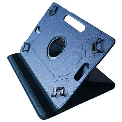 Чохол для планшета Універсальний 10" Синій (з гачками поворотний)
