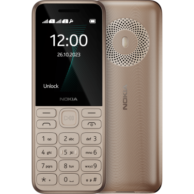 Мобильный телефон Nokia 130 2023 Light Gold , Золотой