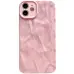 Чехол накладка Texture  iPhone 11 Розовая