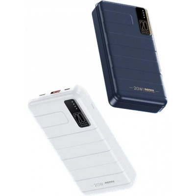 Універсальна мобільна батарея Повербанк Remax Noah RPP-316 22.5W 20000mAh Синій