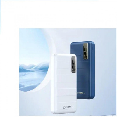 Універсальна мобільна батарея Повербанк Remax Noah RPP-316 22.5W 20000mAh Синій