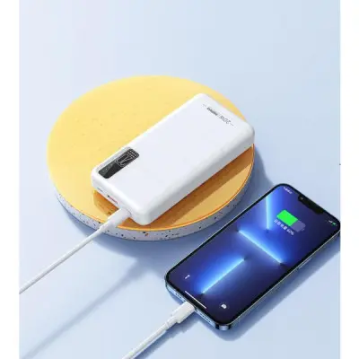 Универсальная мобильная батарея Повербанк Remax Noah RPP-316 22.5W 20000mAh Белый