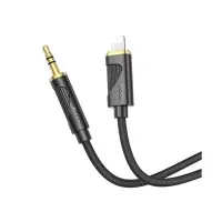 Кабель AUX Hoco UPA30 1м Черный (3.5 male to Lightning) Кабель AUX Hoco UPA30 1м Черный (3.5 male to Lightning)