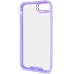 Чехол накладка Wave Just iPhone 7 Светло-фиолетовая