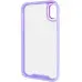 Чехол накладка Wave Just iPhone X Светло-фиолетовая