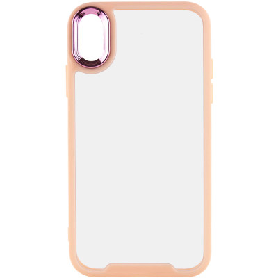 Чохол накладка Wave Just iPhone X Рожева