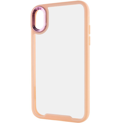 Чохол накладка Wave Just iPhone X Рожева