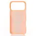 Чохол Накладка Liquid MagSafe iPhone 17 Pro Max Помаранчева