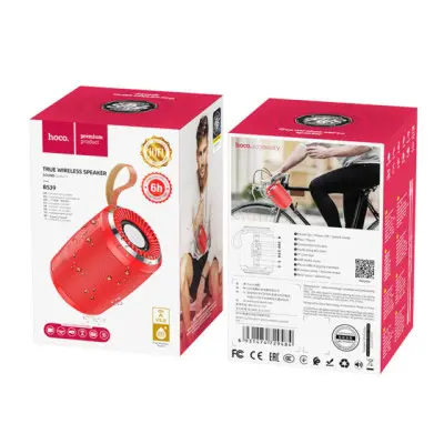 Колонка Bluetooth Hoco BS39 Red, Червоний Колонка Bluetooth Hoco BS39 Red, Червоний