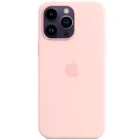 Чохол накладка HC MagSafe iPhone 14 Pro Max Рожева (Chalk Pink)