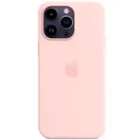 Чехол накладка HC MagSafe iPhone 14 Pro Max Розовая (Chalk Pink)