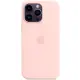 Чехол накладка HC MagSafe iPhone 14 Pro Max Розовая (Chalk Pink)