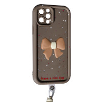 Чехол Накладка Lucky Bowl iPhone 16 Pro Max Коричневая Чехол Накладка Lucky Bowl iPhone 16 Pro Max Коричневая