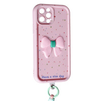 Чехол Накладка Lucky Bowl iPhone 16 Pro Розовая Чехол Накладка Lucky Bowl iPhone 16 Pro Розовая