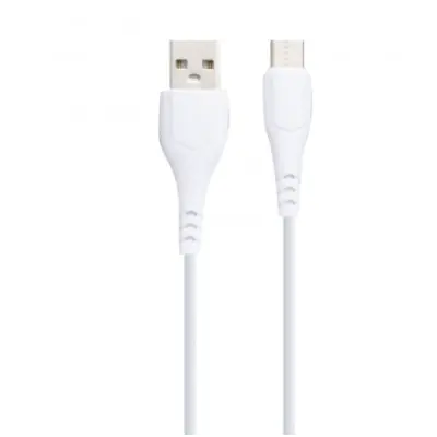 Кабель Borofone BX37 MicroUSB 1м Белый Кабель Borofone BX37 MicroUSB 1м Белый