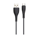 Кабель Borofone BX37 MicroUSB 1м Чорний