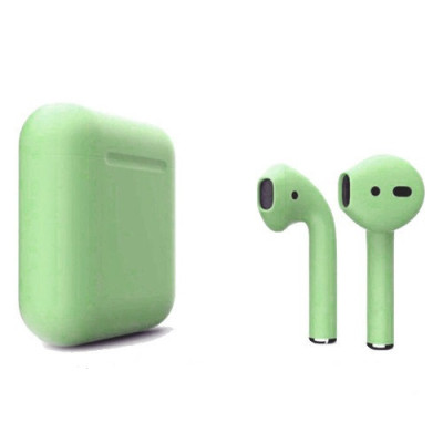 Безпровідні навушники TWS inPods i12 5.0 Green, зелений