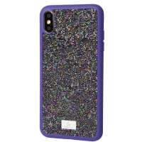 Чохол накладка Bling World iPhone Xs Max Синя Чохол накладка Bling World iPhone Xs Max Синя