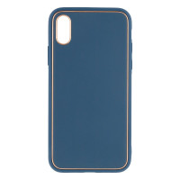 Чехол накладка X-Shield iPhone XR Синяя/ Navy blue