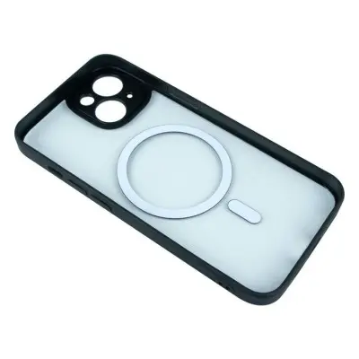 Чехол накладка Baseus Frame MagSafe iPhone 14 Черная