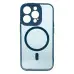 Чехол накладка Baseus Frame MagSafe iPhone 14 Pro Синяя
