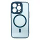 Чехол накладка Baseus Frame MagSafe iPhone 14 Pro Синяя