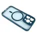 Чехол накладка Baseus Frame MagSafe iPhone 14 Pro Синяя