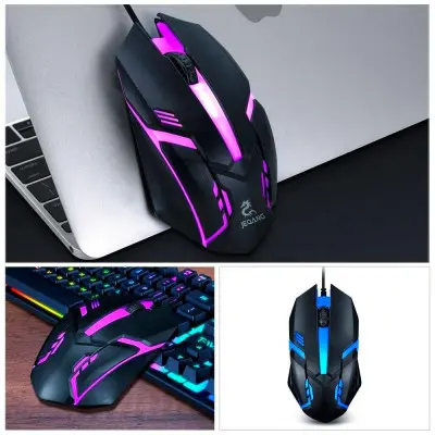 Проводная Мышь USB Jeqang JM-318 Black, Чёрный