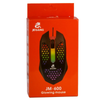 Провідна Миша USB Jeqang JM-600 Black, Чорний Провідна Миша USB Jeqang JM-600 Black, Чорний