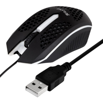 Провідна Миша USB Jeqang JM-600 Black, Чорний