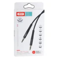 Кабель AUX XO NB-R175A Чорний