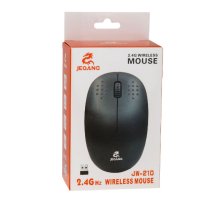 Бездротова миша BT Jeqang JW-210 Black, Чорний Бездротова миша BT Jeqang JW-210 Black, Чорний