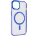 Чехол накладка Iris with MagSafe iPhone 12/12 Pro Синяя