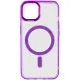 Чехол накладка Iris with MagSafe iPhone 12/12 Pro Фиолетовая