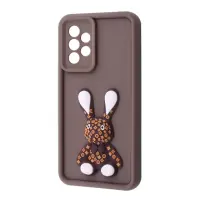 Чехол накладка Pretty Things Samsung A52 (A525) Коричневая