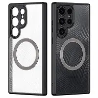 Чехол накладка Dux Ducis Aimo MagSafe Samsung S24 Ultra Черная