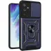 Чехол накладка Serge Ring Camshield Samsung A346 (A34) Синяя