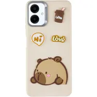 Чехол накладка LeatherToys Samsung A075 (A07) Capybara Sand Песок