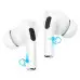 Беспроводные наушники Borofone BW36 ANC White, Белые