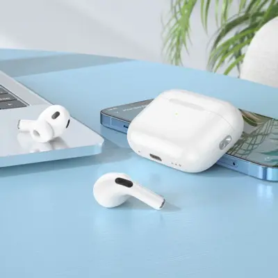 Беспроводные наушники Borofone BW36 ANC White, Белые